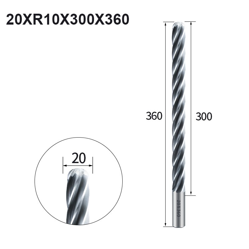 1 stuk kegelvormige kogelkop schuim graveerfrees eps piepschuim platte kop schroefboor hardmetalen frees cnc gereedschap