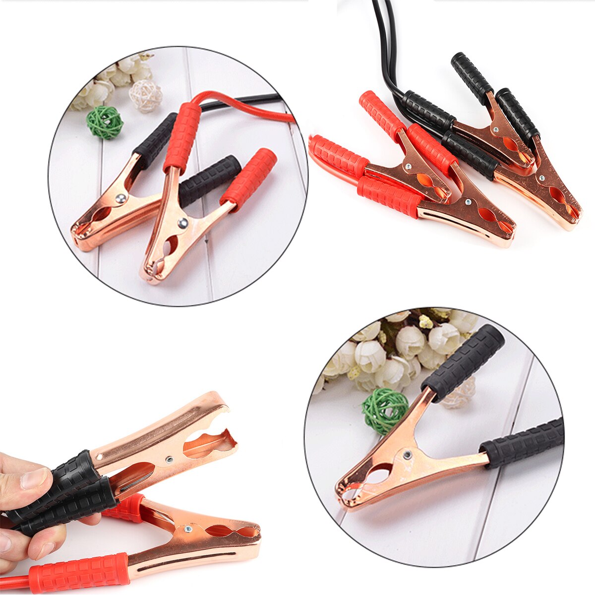 Car emergency power supply line Jumper Booster Cables Gauge Car Truck Tractor Power Emergency