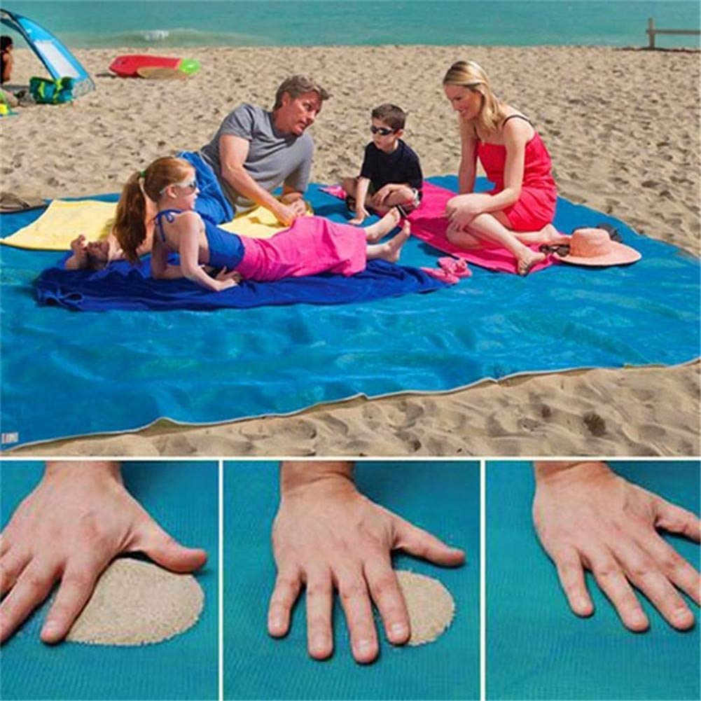 Strand Mat Magic Zand Strand Handdoeken Deken Draagbare Anti Zand Handdoek Strandlaken Reizen Zomer Mat Grote Strandlaken