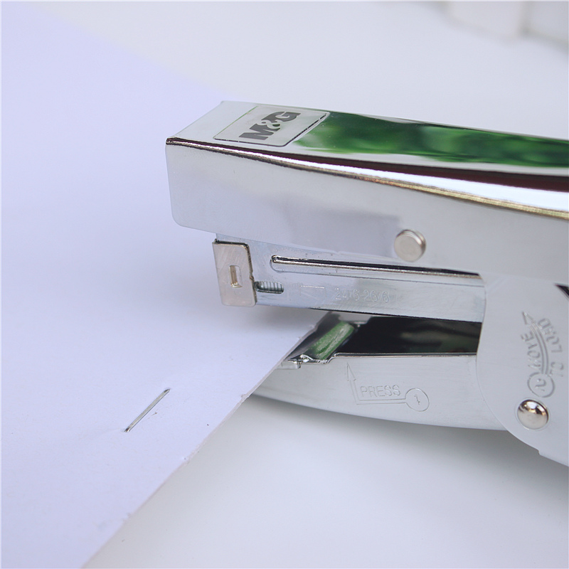 Full metal tang nietmachine nietmachine gebruik 24/6 Standaard nietjes Efficiënte kantoor briefpapier Besparen inspanning Nietmachine