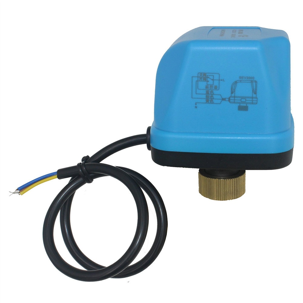 Three-wire two-way control electric ball valve actuator motorized ball valve actuator AC220V DC12V DC24V AC24V DC5V