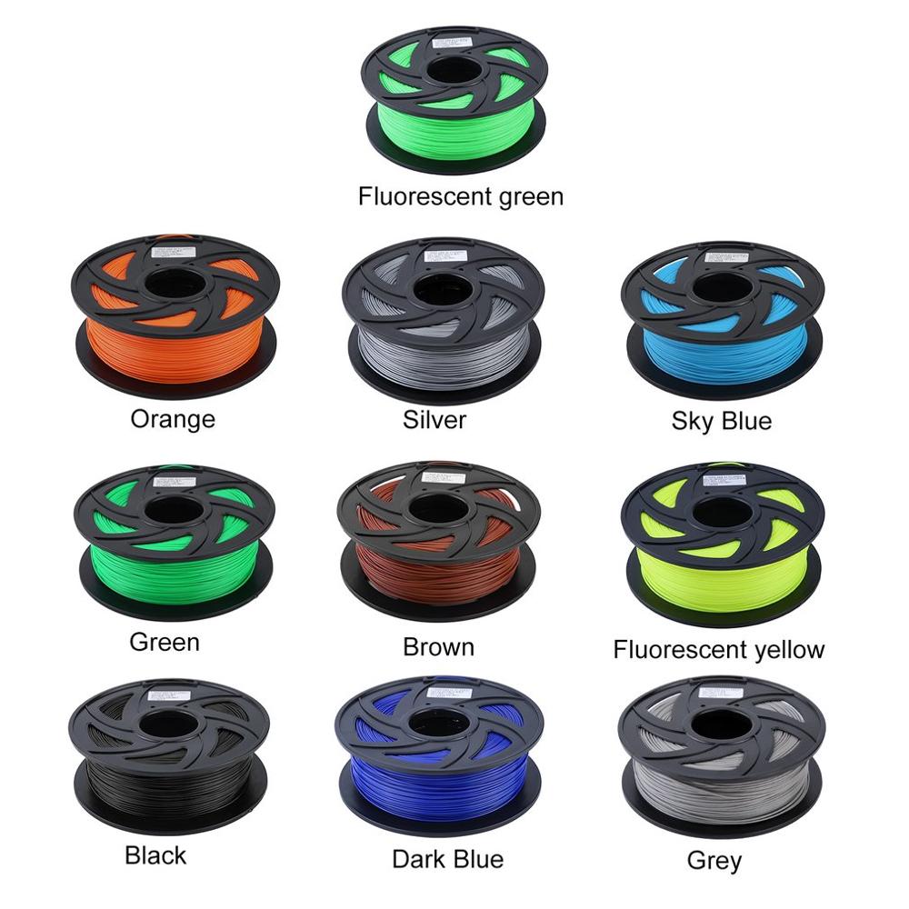 Premium ABS 1.75mm Filament 3D Printer Printing Material Supplies Roll 1KG Suitable For Most 3D Printers