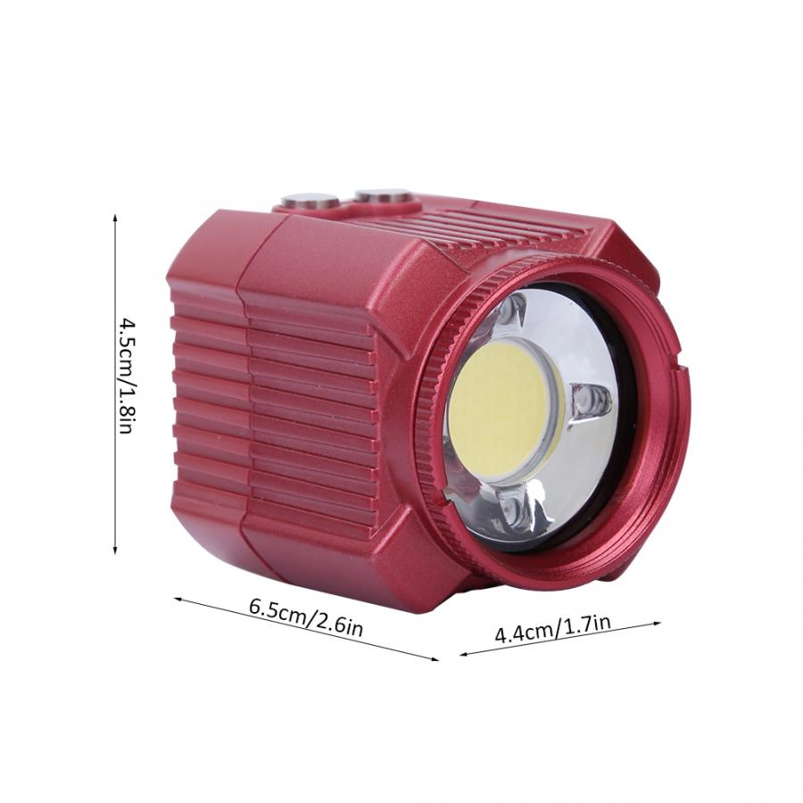 SL-19 60m Waterproof 2000LM 6500K LED Light Underwater USB Charging Diving Fill Lights high-brightness LED beads