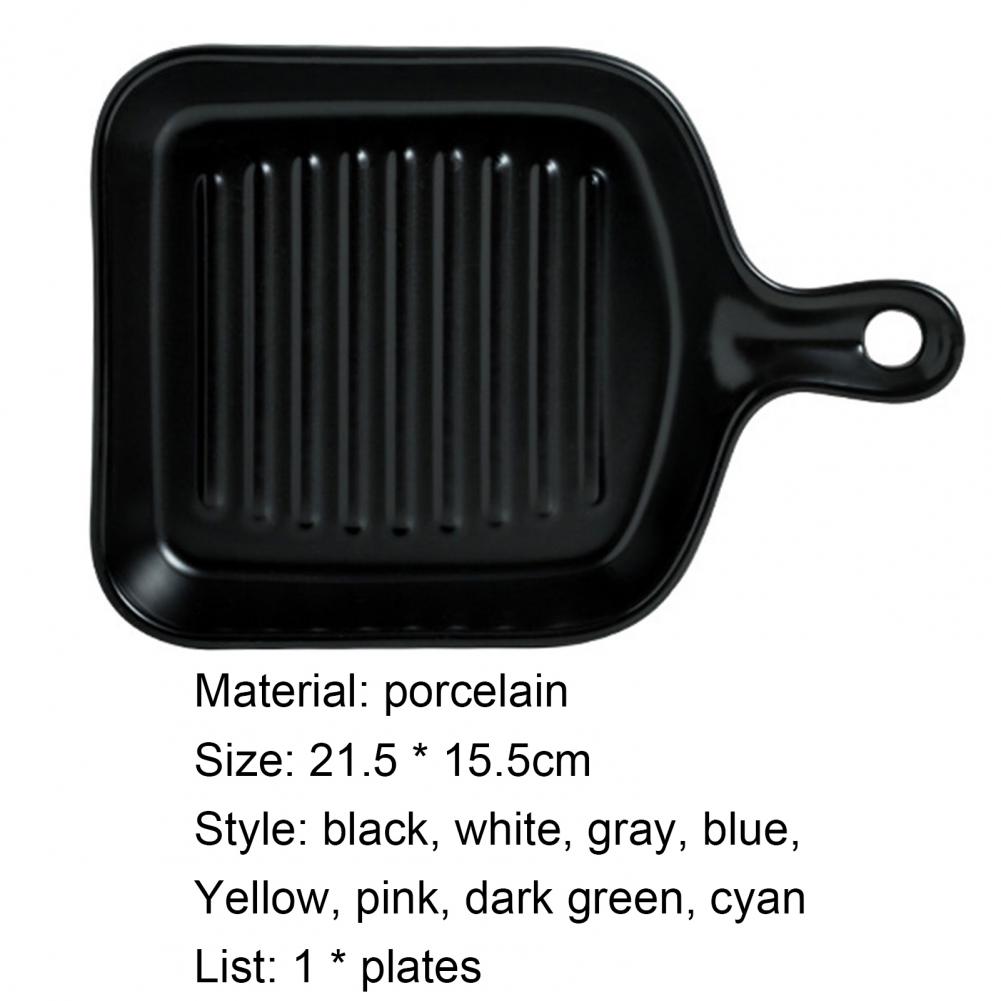 Voedsel Plaat Non-stick Warmte-Geïsoleerde Keramische Keuken Koken Plaat Voor Thuis