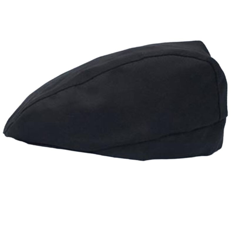 Mens Womens Chef Hat Pastry Baker Kitchen Cook Coffee Shop Duckbill Beret Cap: C