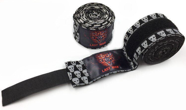 Elastische Kinder Erwachsene Sparring MMA Muay Thai Boxbandagen Martial Arts Boxing Bandagen 3 5meter Sanda Handgelenk Schutz Getriebe DEO: Black / 3 meters