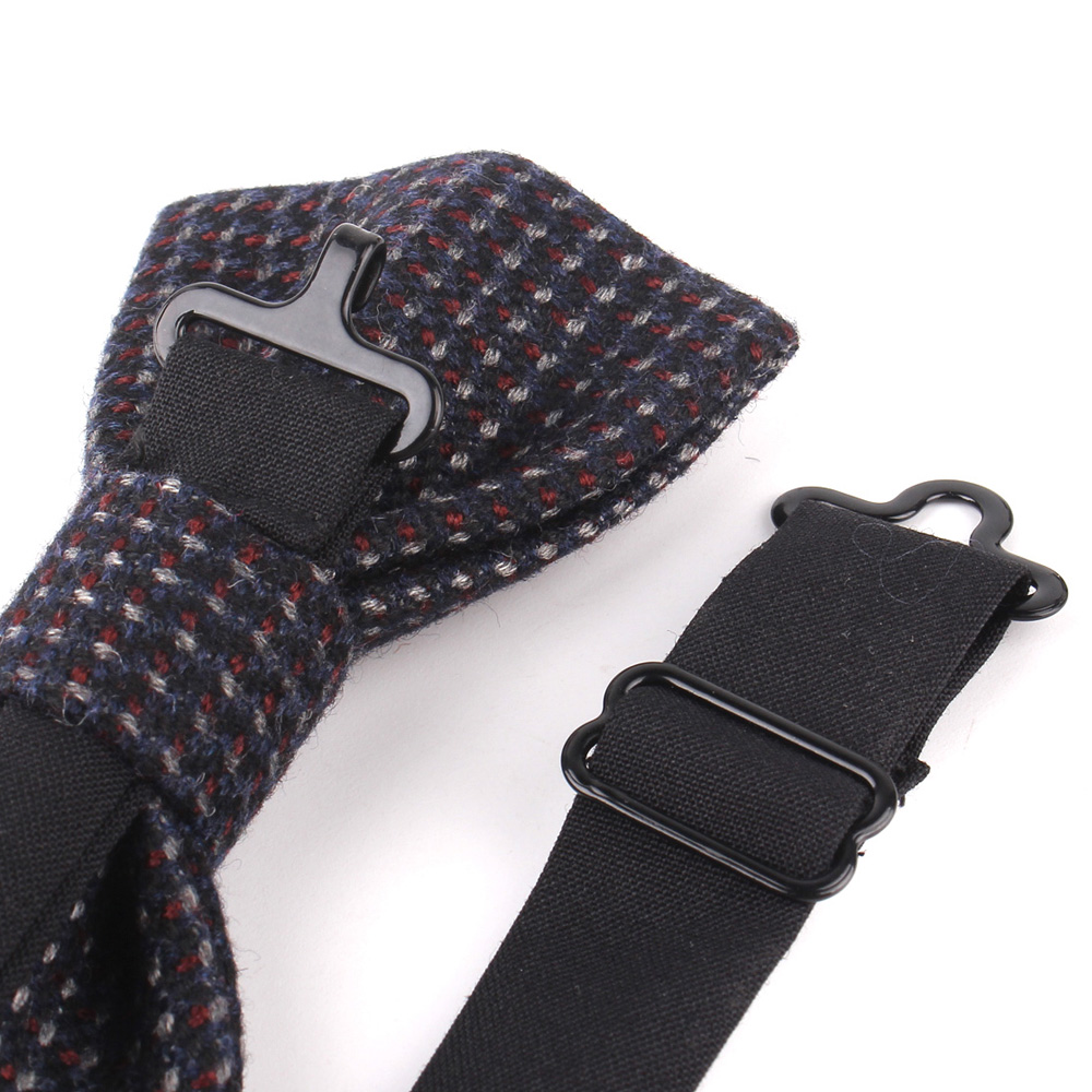 Novo laço de lã inverno gravata borboleta para homens mulheres laço nó adulto gravata borboleta de lã cravats festa noivo gravatas borboleta para presentes