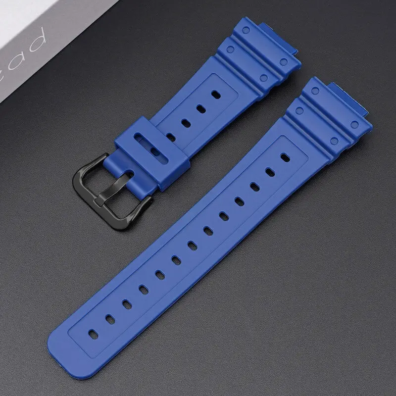 Gummi-Uhrenarmbänder für Casio DW6900 GA2100 GM2100. Hochwertiges Sport-Silikon-Uhrenarmband für DW5600-Serie, Uhrenzubehör: Olivgrün