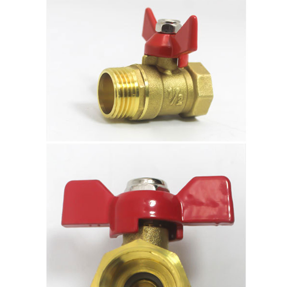 Heavy Duty Brass Garden Hose Shut Off Valve High Volume Valve For Maximum Water Flow Garden Irrigation Faucet Accessories