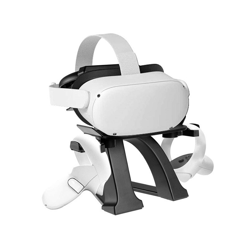 For Oculus Quest 2/Oculus RIft S Stand Helmet Virtual Reality and Controllers Holder Show VR Accessories