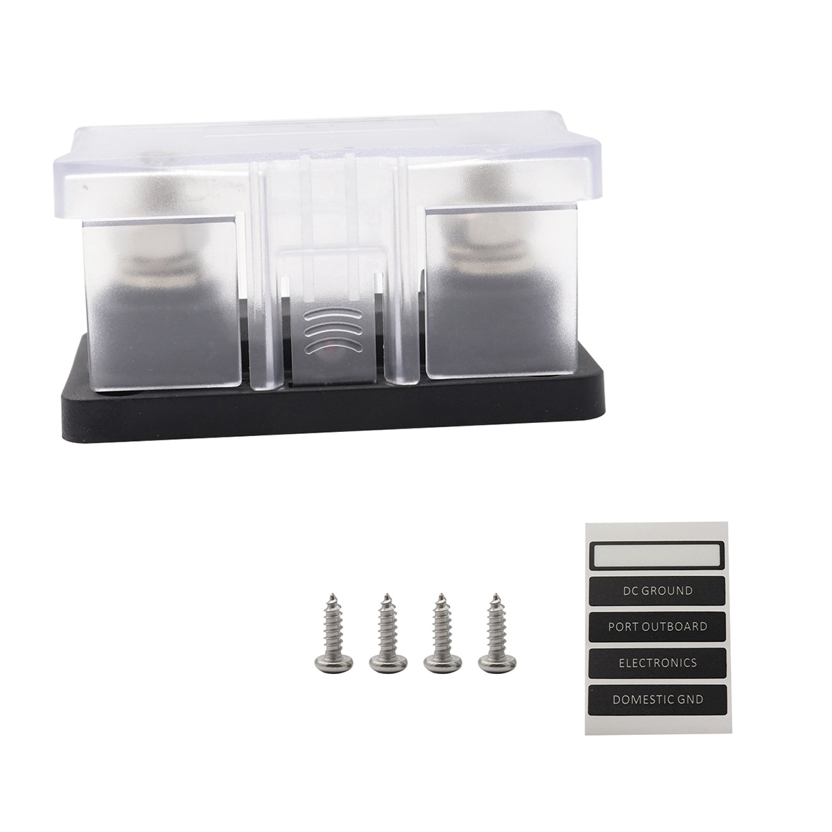 300 Amp Anl Fuse Holder Distribution In Line 0/2/4 Ga Positive With Anl Fuse Fusible Gauge Electrical Protection Fuse Block