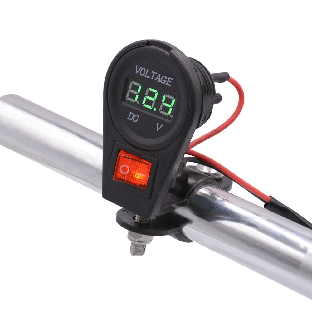 CS-156A1 Auto Ampèremeter Voltmeter Voltage Current Meter Gauge Tester Digitale Auto Testen Voor Auto
