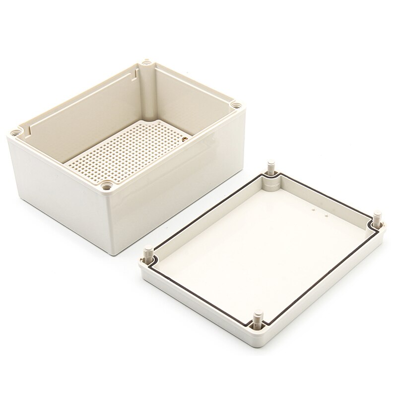 IP67 Waterdichte Plastic Abs Behuizing Voor Elektronica Met Montage Board Elektrische Transparante Cover Behuizing Junction Box Case