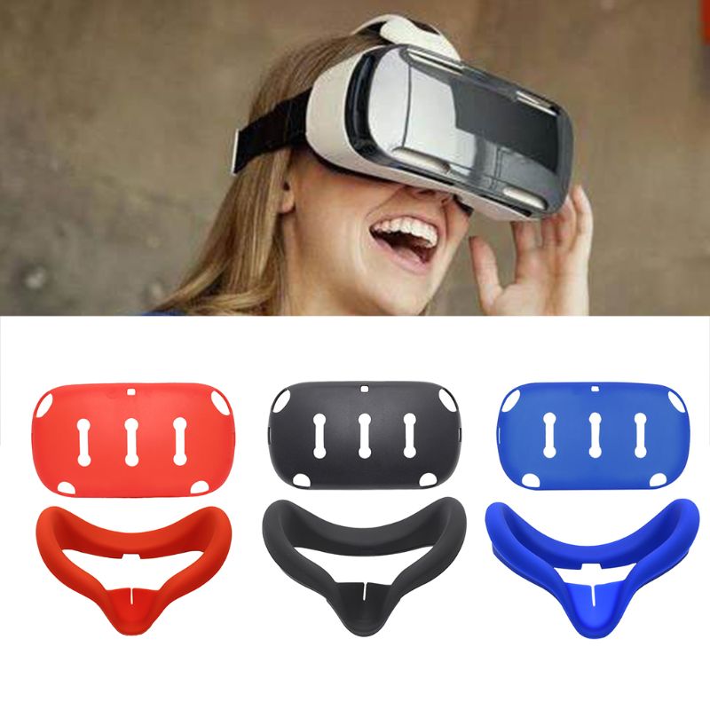 Front Protective Shell Sweatproof Skin Cap Silicone VR Face Pad Set for Oculus Quest Accessories Kit