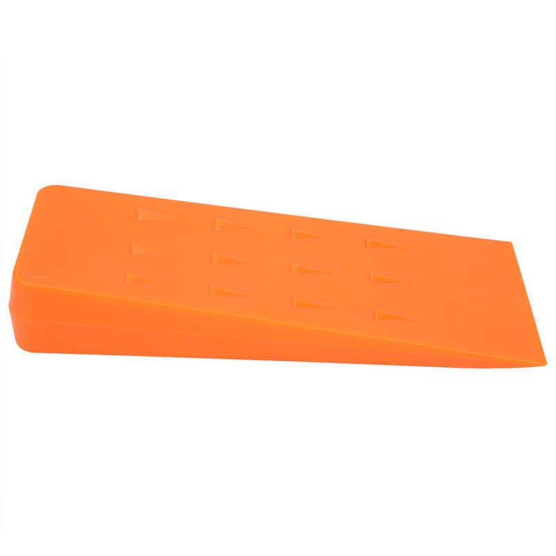 8in Tree Felling Wedges for Logging Falling Cutting Cleaving Woodworking Tool Accessories Orange