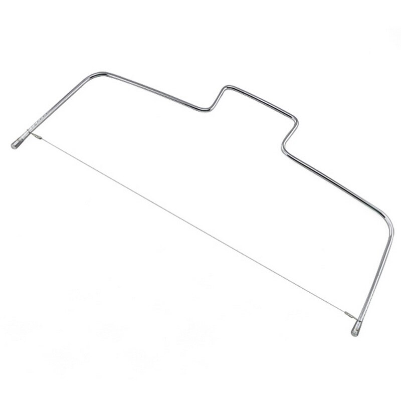 1PC Stainless Steel Adjustable Wire Cake Cutter Slicer Leveler DIY Cake Baking Tool Cake Scraper Kitchen Accessorie: 2