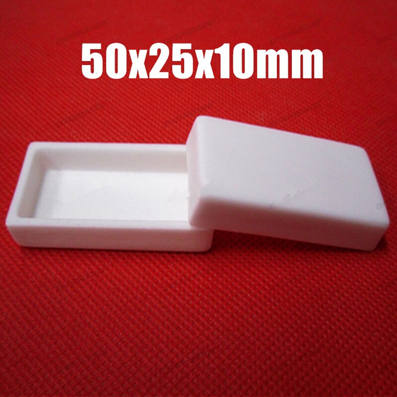 99.5%Al2O3 High Purity Square alumina Ceramic Boat corundum crucible / Al2O3 ceramic crucible / Sintered crucible
