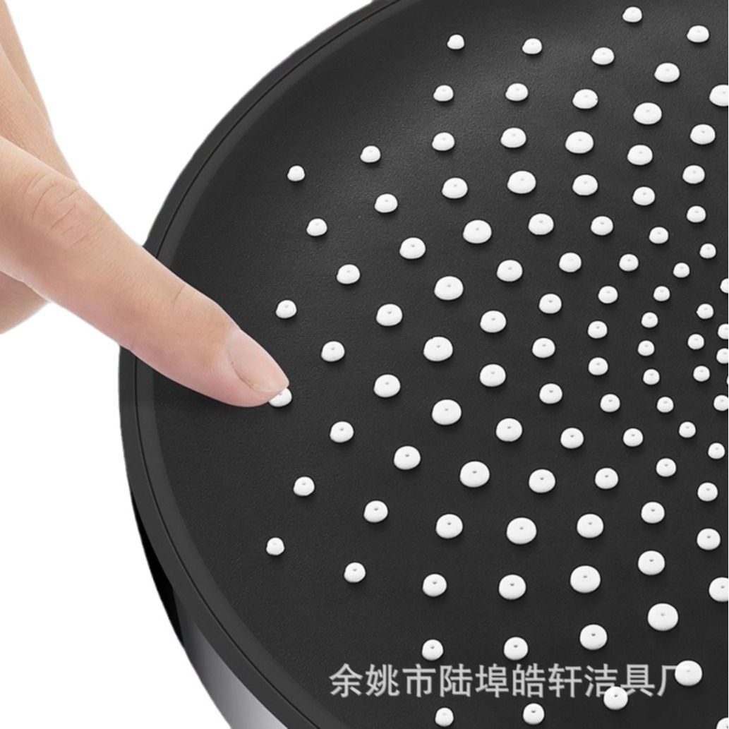 Bruserhoved til hovedbruser stort brusehoved kraftfuldt trykvand badeværelsesregn trykbruser med enkelt hoved badekar