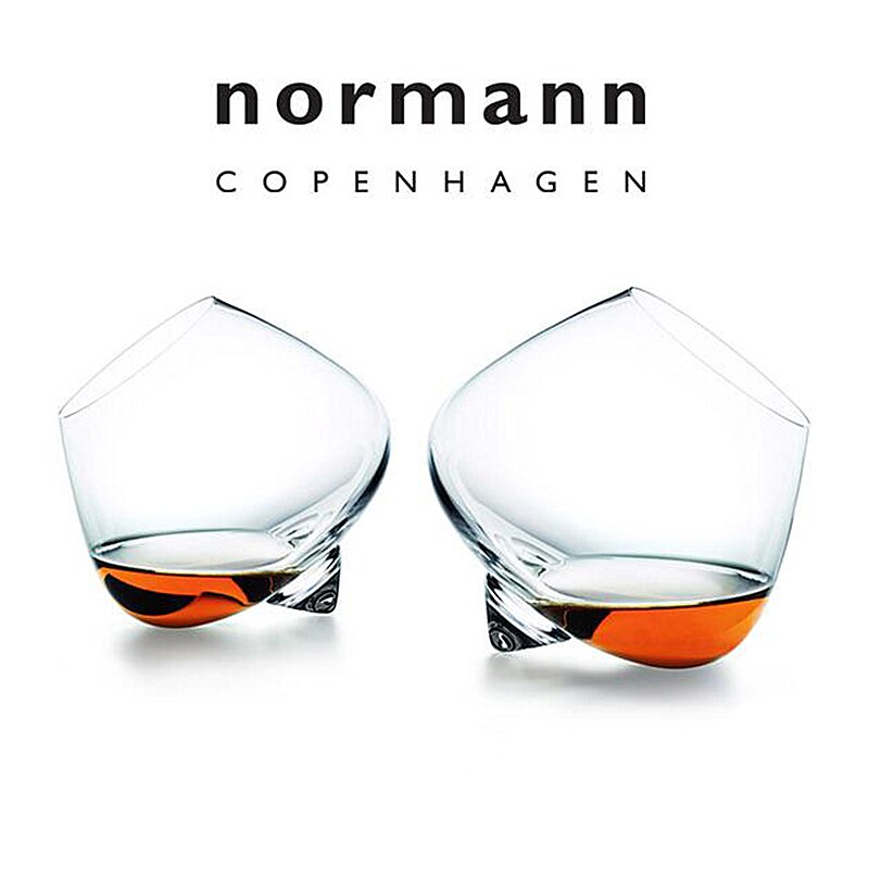 Danmark normann københavn cognac likør glass swing brandy snifters spin gyro whisky rock glass verre whisky tumbler: 150ml