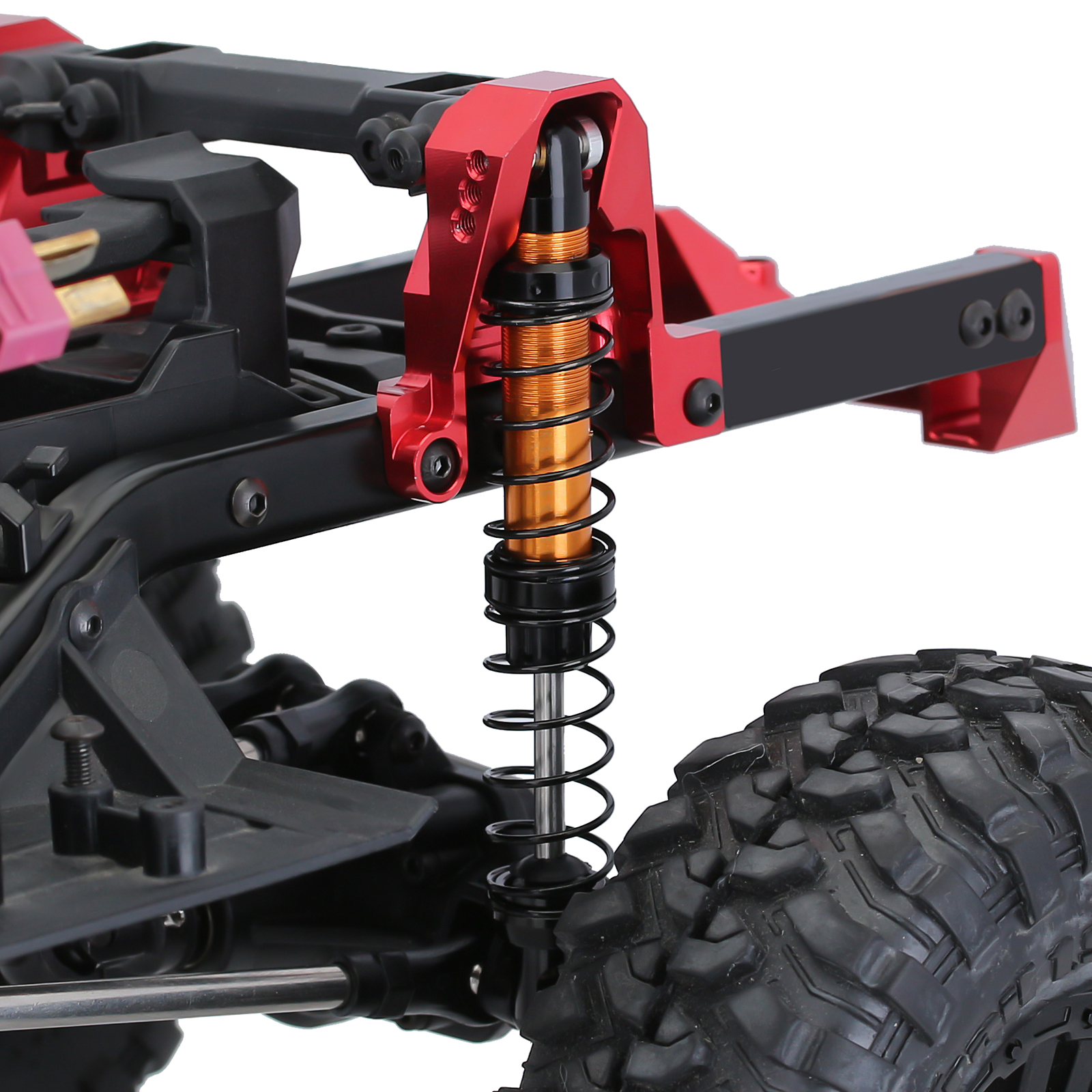 Metallo 70 millimetri 80 millimetri 90 millimetri 100 millimetri 110 millimetri 120 millimetri Olio Ammortizzatore Ammortizzatore per 1/10 RC crawler Auto Assiale SCX10 90046 AXI03007 TRX4 TRX6