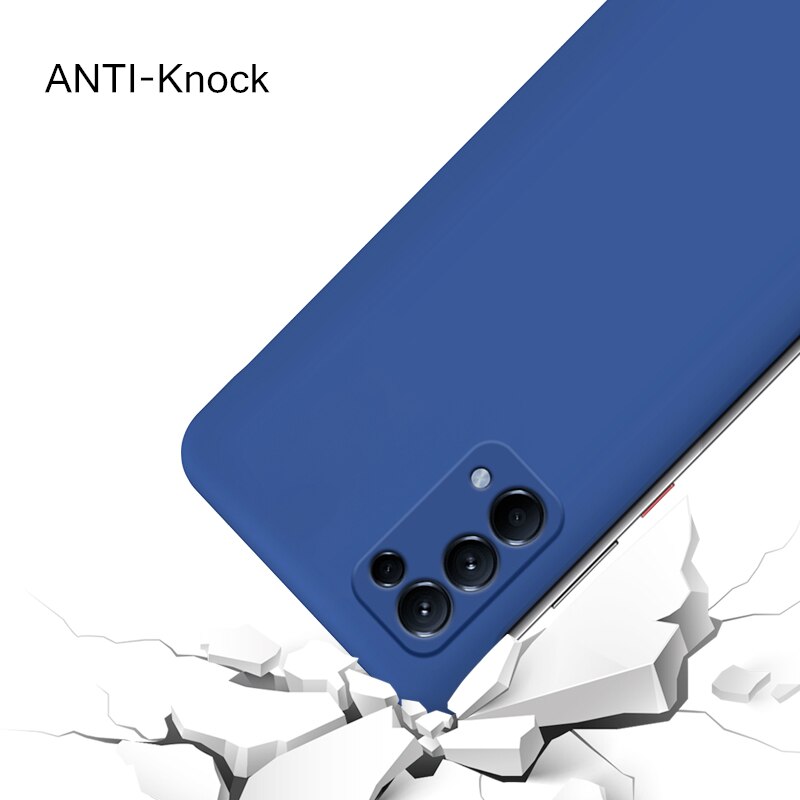 Funda ultradelgada para OPPO Reno 5, carcasa mate sin marco para OPPO ren5, a prueba de golpes