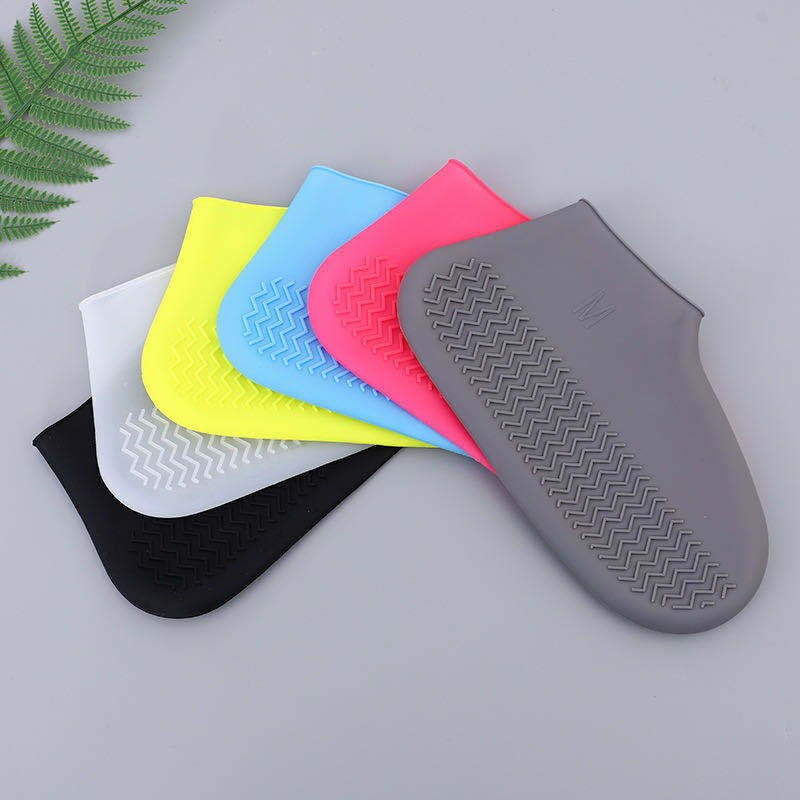 Silikon Galoschen Wasserdichte Schuh Abdeckungen Regen Stiefel Gummi Regen Schuh Abdeckung Schuh Schutz Unisex Regnerischen Tage Anti-slip Latex