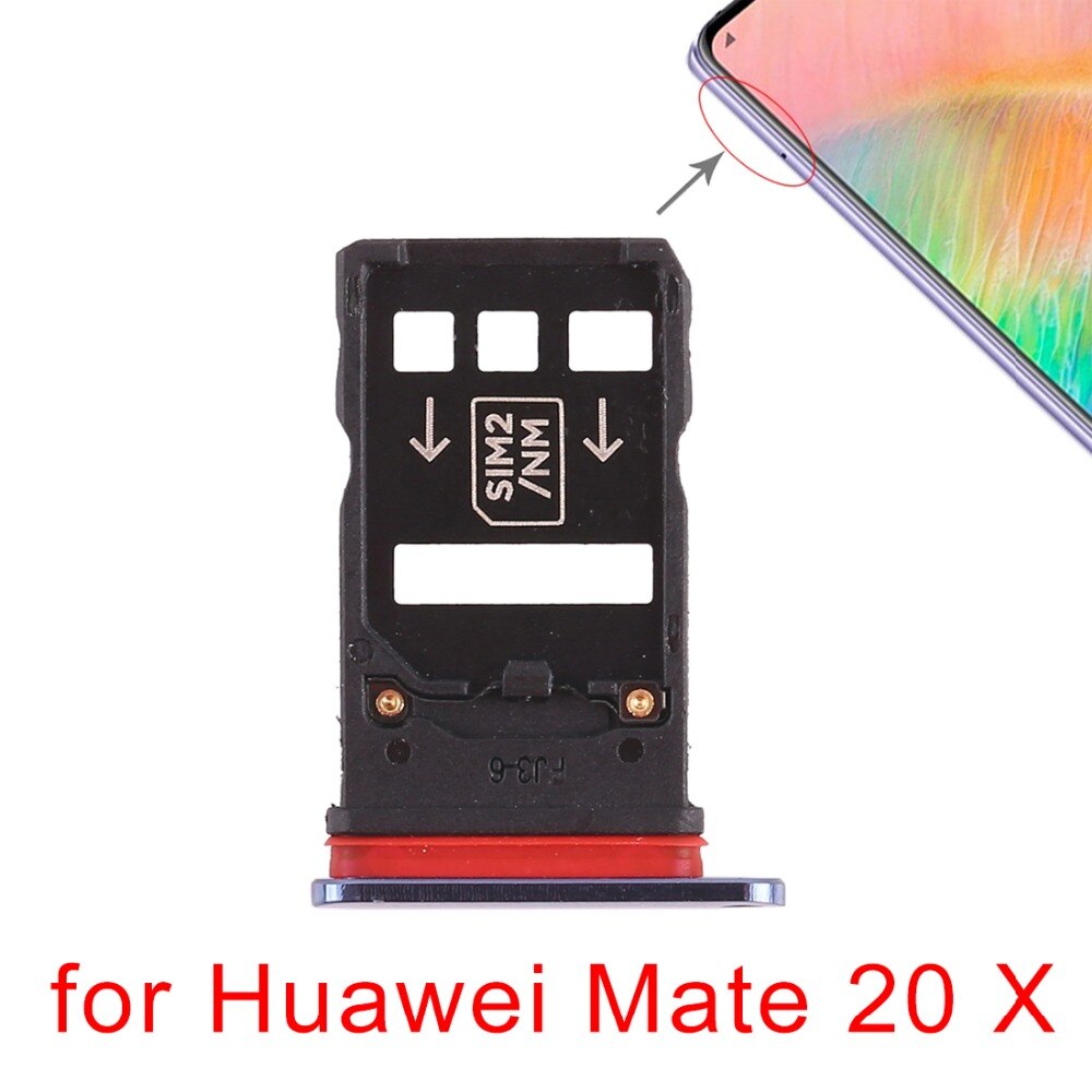 新華為メイト 2 × sim カードトレイ huawei 社メイト 20 プロ/20 × 交換修理部品