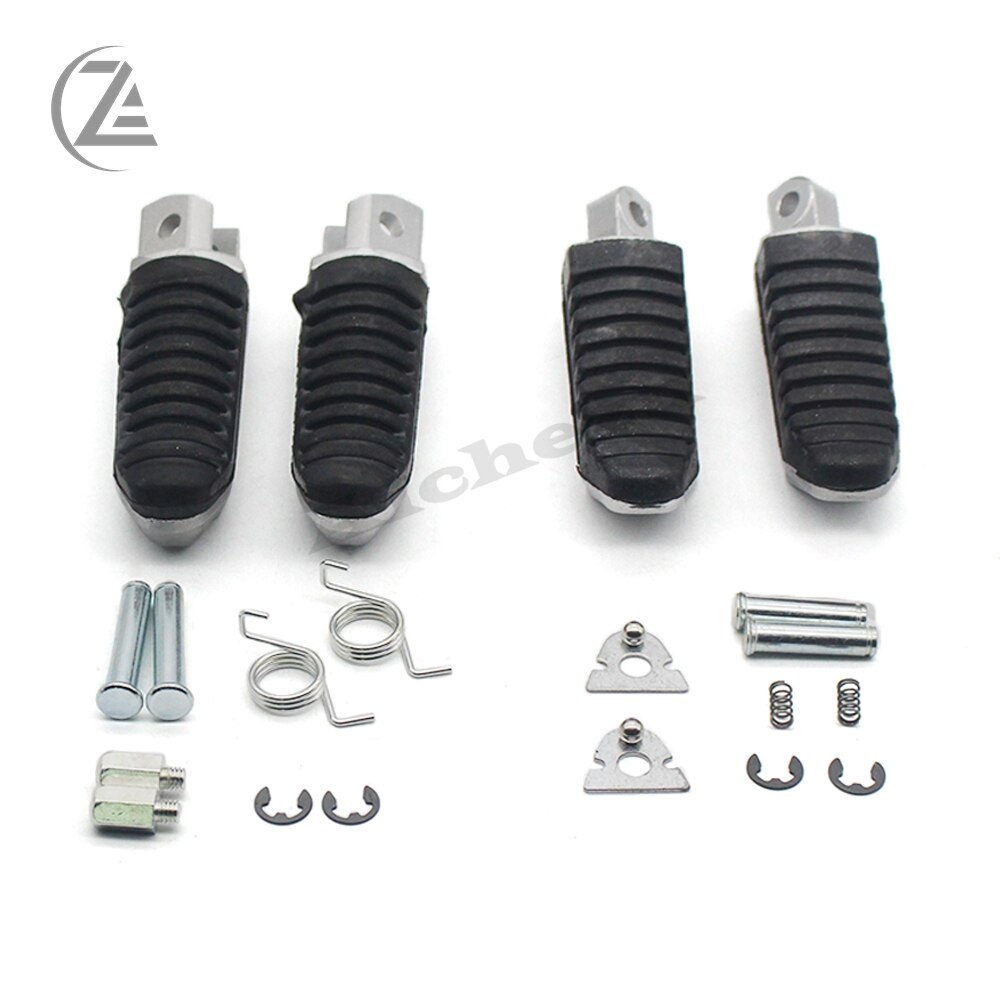 ACZ delantero de la motocicleta y apoyapiés traseros para Suzuki SV400 SV650 SV1000 GSR400 GSR600 GSR750 GSXR1300 Hayabusa GSX1300R pie clavijas