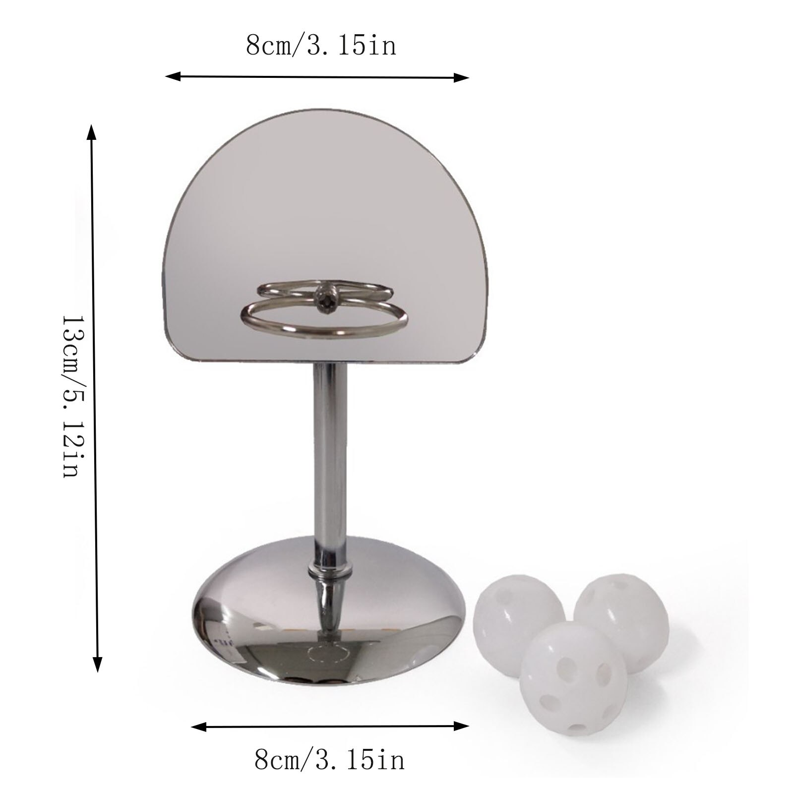 Bird Intelligence Training Toy Parrot Trick Tabletop Bird Basketball Frame Toy Funny Metal Ball Shooting Toy Bird Supplies