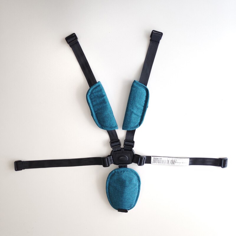 Cinto de segurança para cadeira de bebê, para carrinho de bebê yoya plus babyyoya yoyayoyo vovo tianrui acessórios para bebê: yoya plus dark green