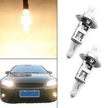 2Pcs H1 Xenon Gas Halogen Headlight Headlamp White 55W 6000K Car Light Lamp Bulb