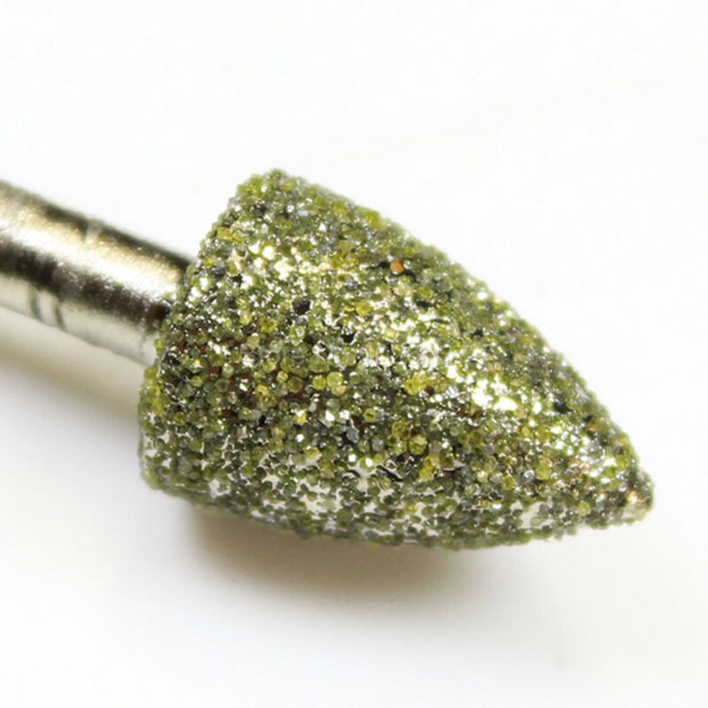 1 stk 46 korn diamant slipehode kule roterende bit glass jade stein utskjæringe kjedelig loddede grader legering peeling poleringsverktøy