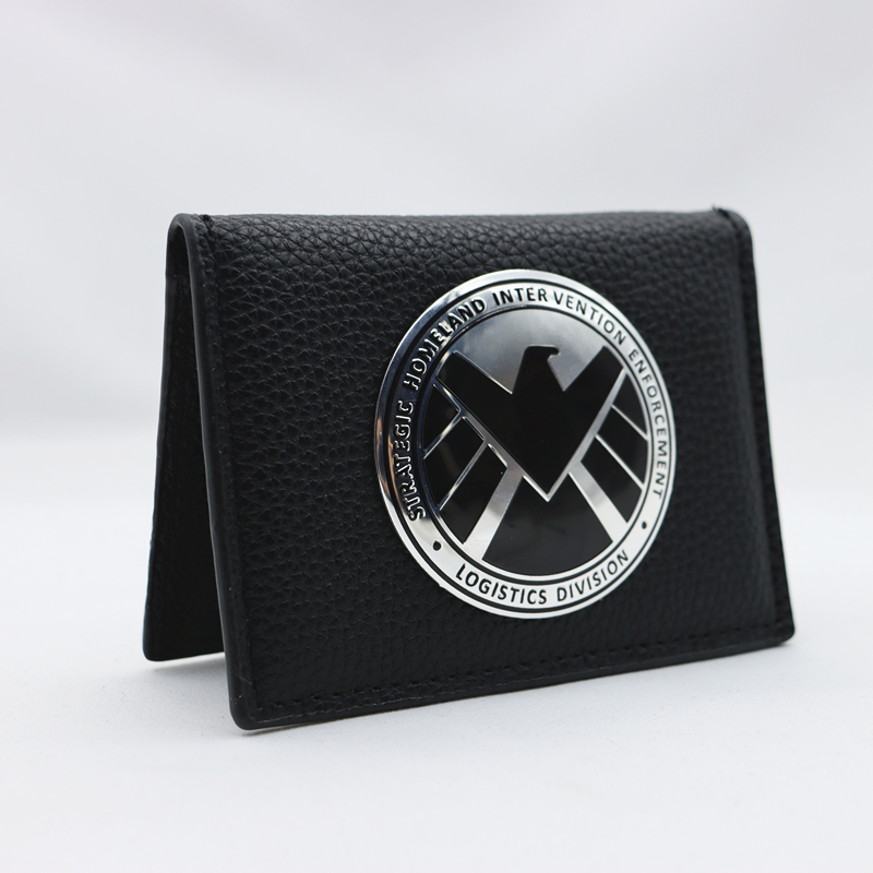 HYDRA Shield ID-kaart portemonnee houder met metalen badge TV-show rekwisieten Replica filmcollectibles