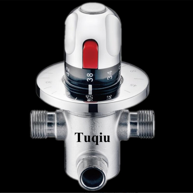 Thermostatische Messing Cartridge G1/2 = DN15 Mengkraan Warm Koud Water Temperatuur Controle Mengkraan Badkamer kraan Accessoires