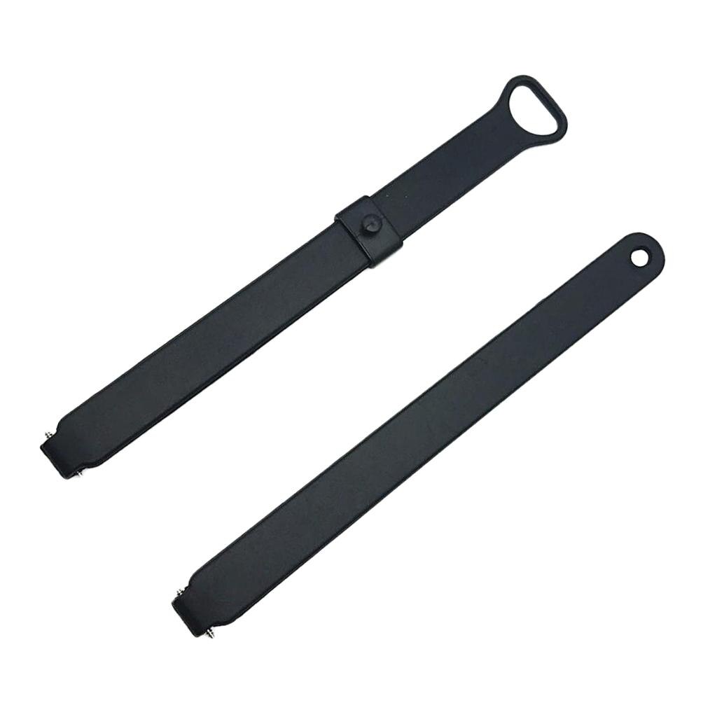 For Misfit Ray Fitness Tracker Watch Band , TPE Rubber Smart Bracelet Wrist Strap Belt Replacement Wristband Accessories: Black
