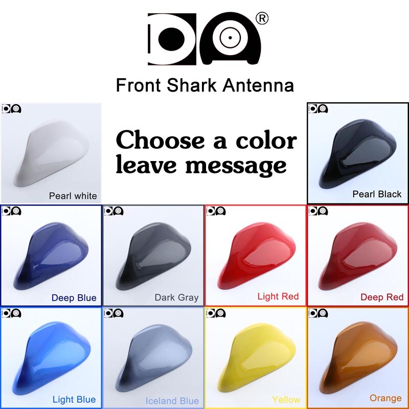 For Peugeot 108 accessories Front shark fin antenna special car radio aerials auto Stronger signal Piano paint: Choose a color