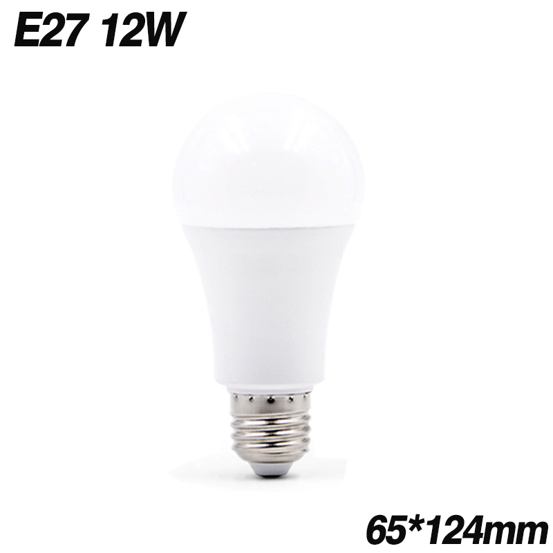 Ampoule LED haute puissance E27 E14 lampe 3W 5W 7W 9W 12W 15W 18W AC220 240V blanc froid blanc haute luminosité Lampada lumière LED: WHITE / Rouge