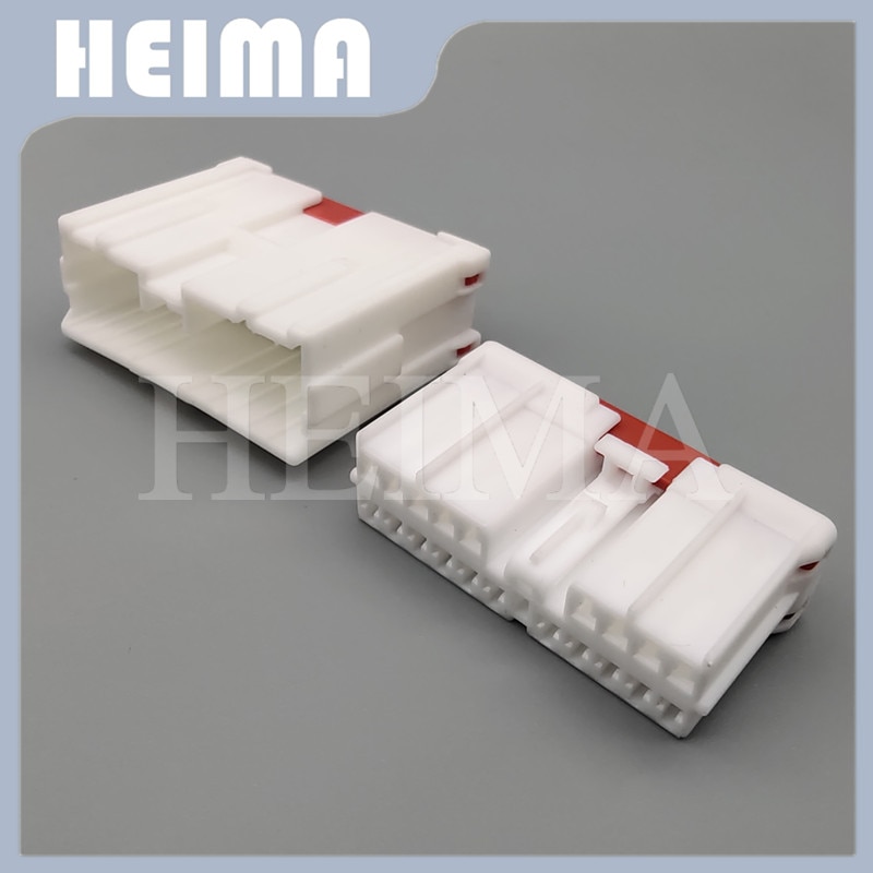 1 set white 20 pin way Sealed male female automotive electrical auto wire connector plug vehicle cable Socket DJ7201Y-2-11/21