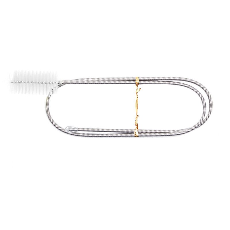 Buisreinigingsborstel een/dubbele uiteinde aquariumfilterpomp pijpslang flexibel: Transparantie / S