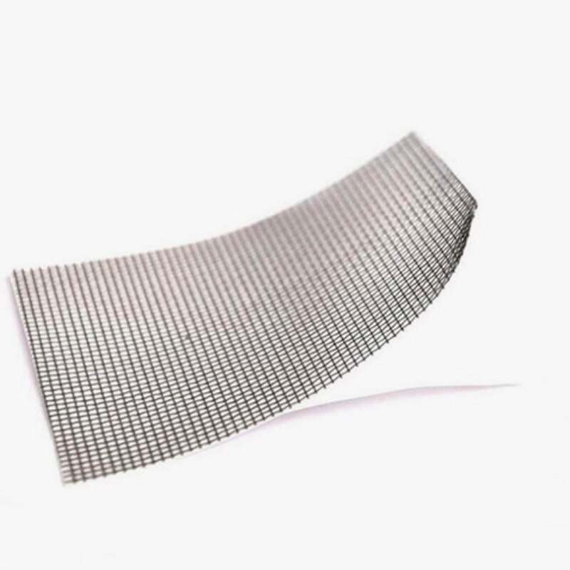 Reparatietape voor gaasschermen, zelfklevend van glasvezel, gaten afdekken voor thuis, raam, deur, horaccessoires, muggen, insecten