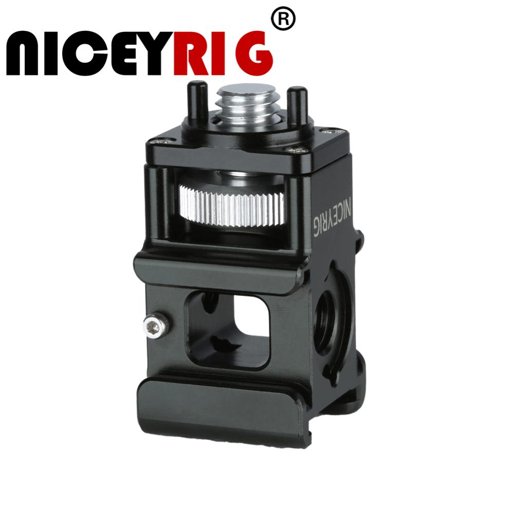 Niceyrig Cold Shoe Adaptor Mount holder with Arri Locating Pins