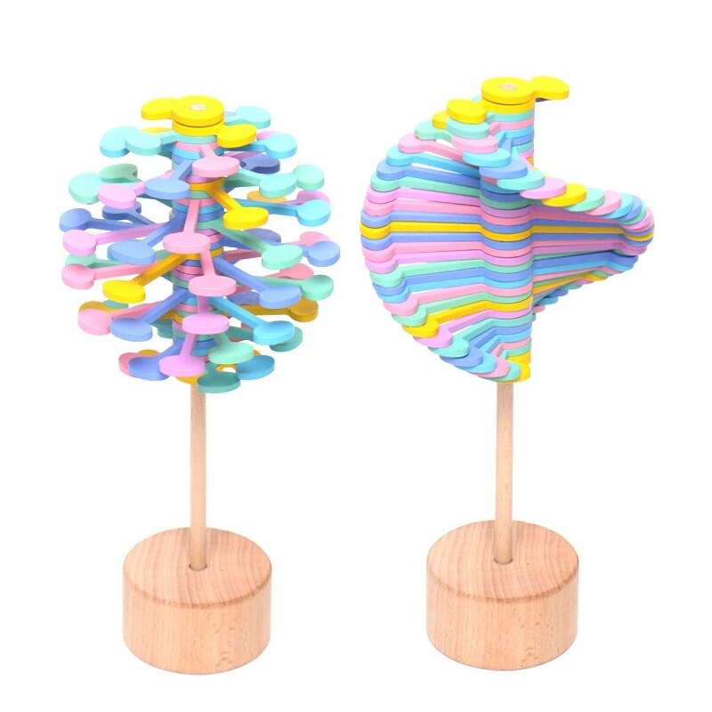 Di legno asta di decompressione ufficio creativo decorazione giocattoli