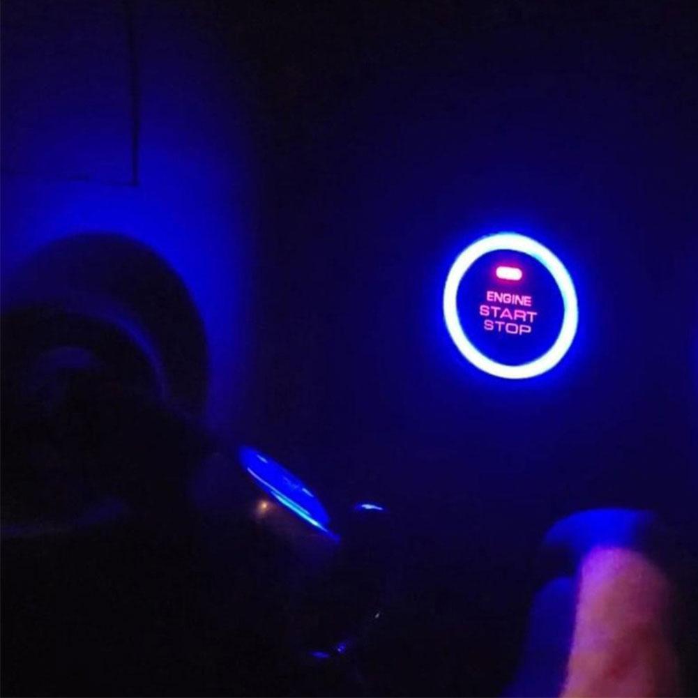 Botón de arranque para motor de coche, duradero, portátil, botón de encendido automático para mejorar la seguridad de la conducción,