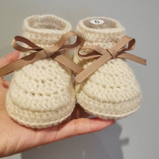 Tessuti a mano del merletto di bowknot breve stivali bambino scarpe da trekking scarpe