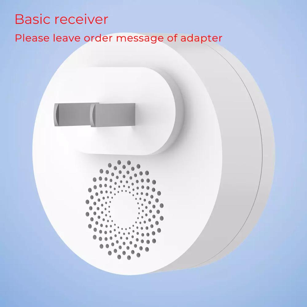 Xiaomi Linptech Wireless Doorbell Self-Generating Smart Door Bell Transmitter Memory Function Wifi Version Connect Mijia APP: Basic receiver