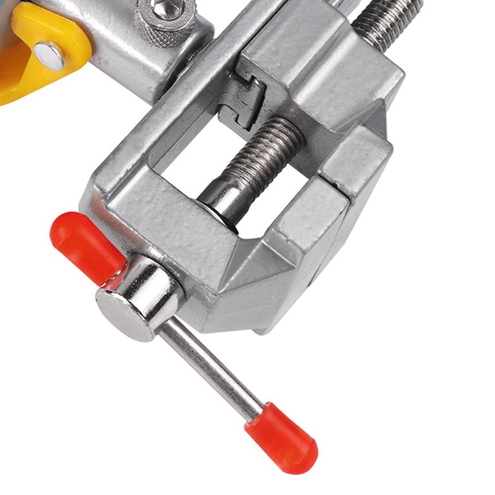 Fixed Frame Sucker Clamp Adjustable Table Bench Vise Rotatable Alloy Bench Screw for DIY Craft Mold Fixed Repair Tool