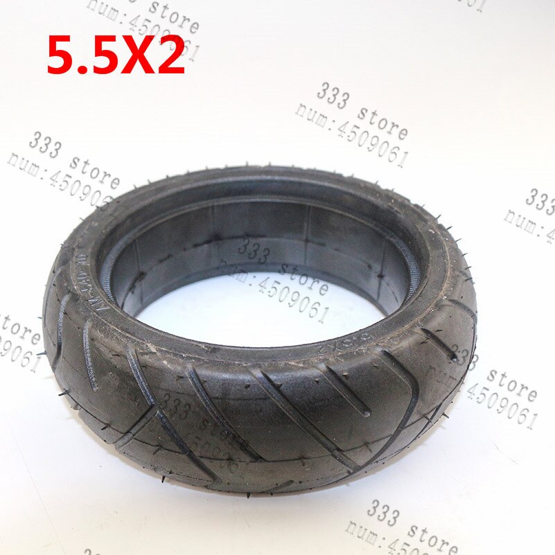 Neumático sólido de 5,5x2, Diámetro externo de 128mm, apto para Hoverboard, autobalance, piezas de repuesto para patinete eléctrico,