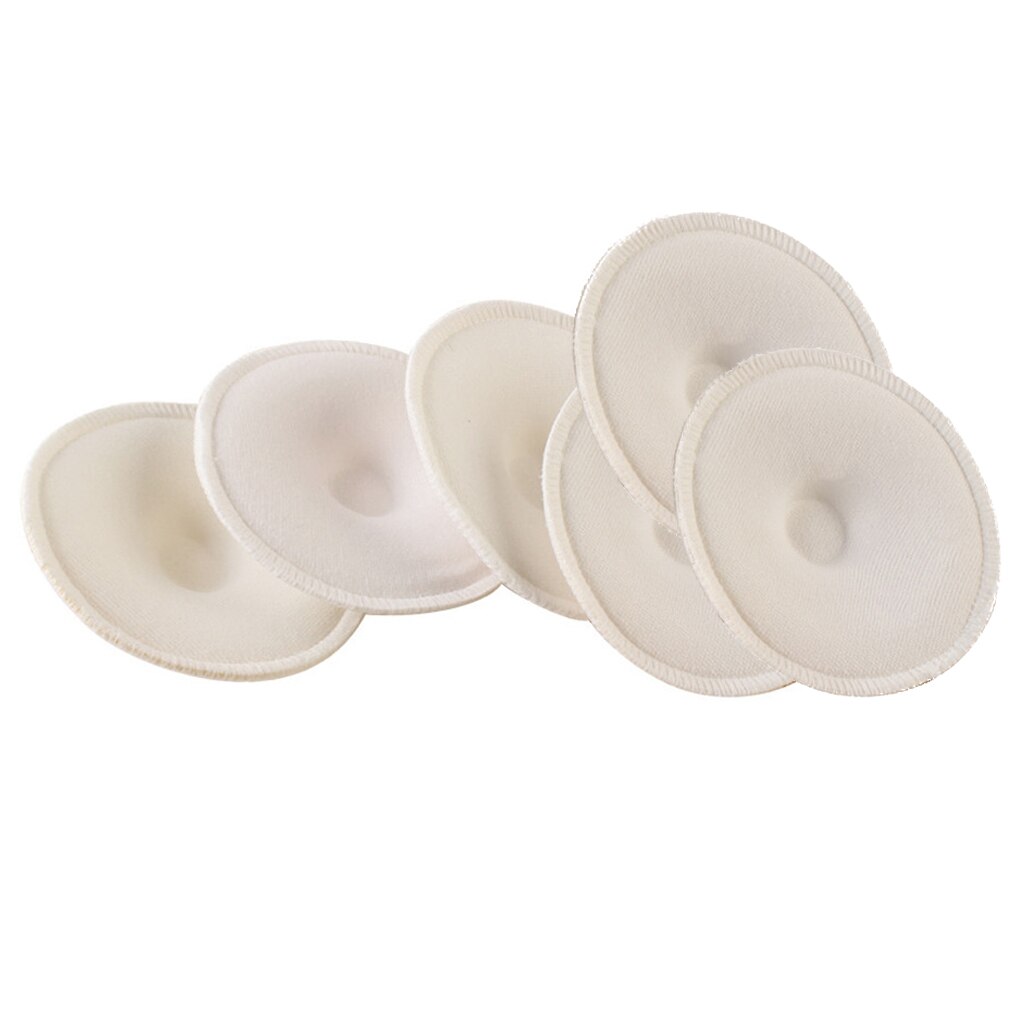 6 Pcs Babyvoeding Pad Borst Wasbare Pad Verpleging Zachte Absorberende Herbruikbare Nursing Anti-Overflow Moederschap Zorg Pad