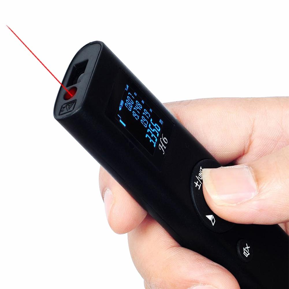 USB Rangefinder Digital Distance Measuring Meter Distance Range Mini Handheld Portable Meter #CW