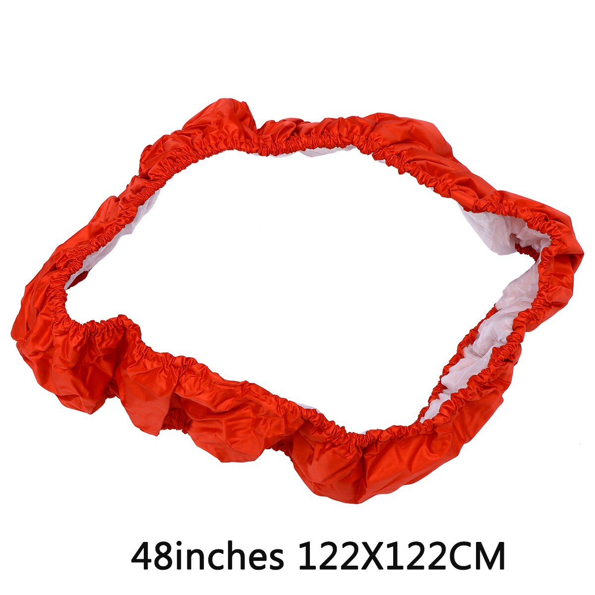 Cubierta de borde de esponja para cama elástica redonda, trampolín de repuesto de cama elástica redonda, azul, 38/40/48 pulgadas, 1 ud.: Red 48 inches